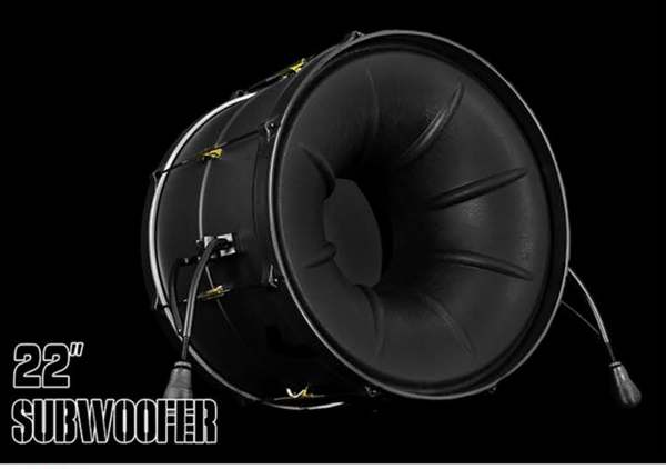 22" American Ultra-Low Frequency Capture Subwoofer (Black)