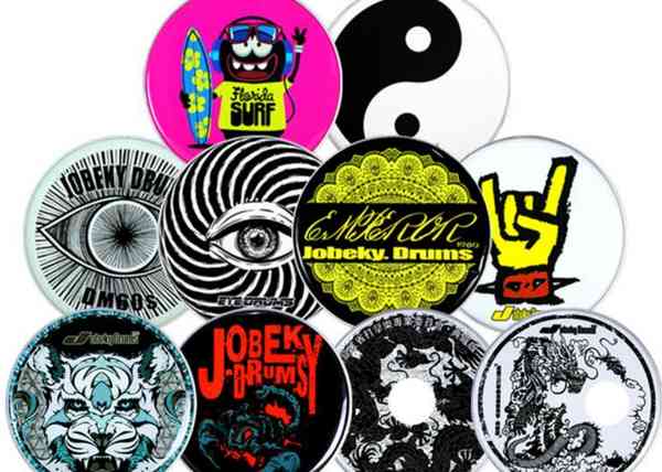 22" Painted Bottom Drum Resonance Skin