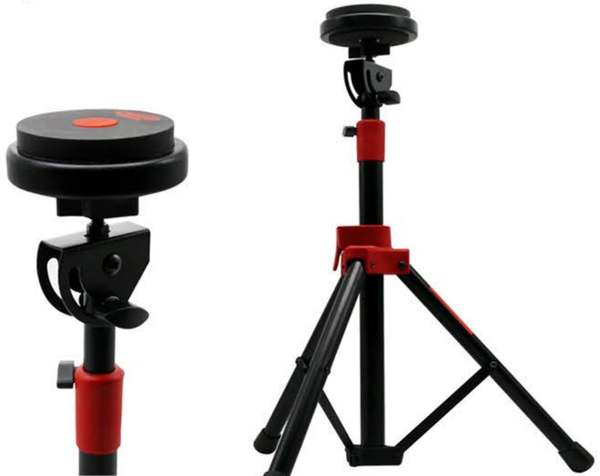 4-Inch Red Dot Classic Accuracy Practice Mute Drum + Stand