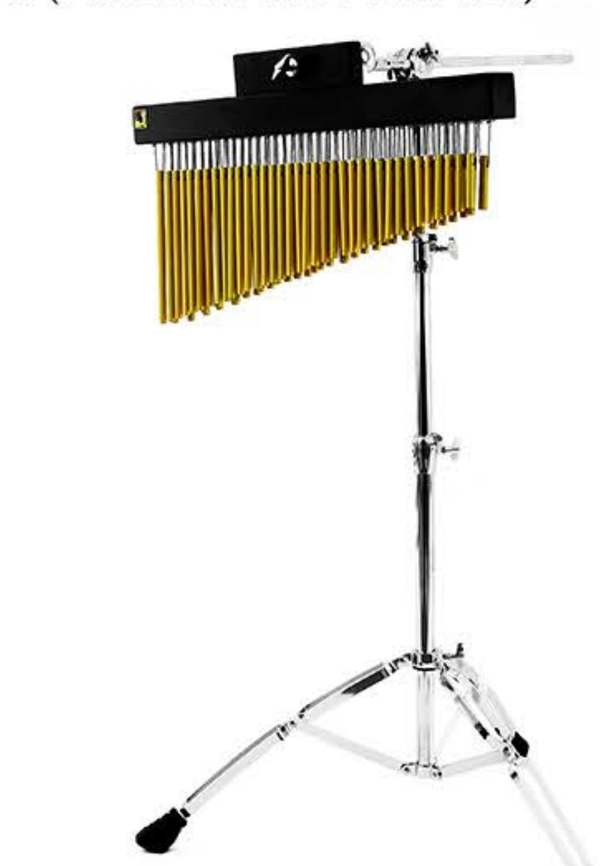 72-Tone Brass Bar Chimes With Stand