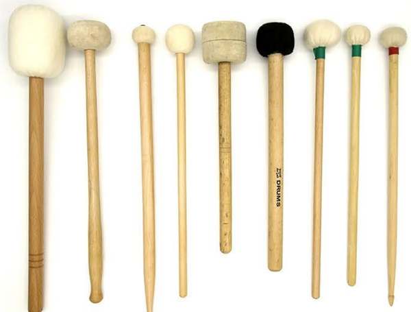 Drum and Cotton Hammer for Various Purposes