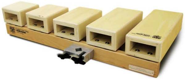 Five Tone Wooden Box (Maple & Oak, Natural)
