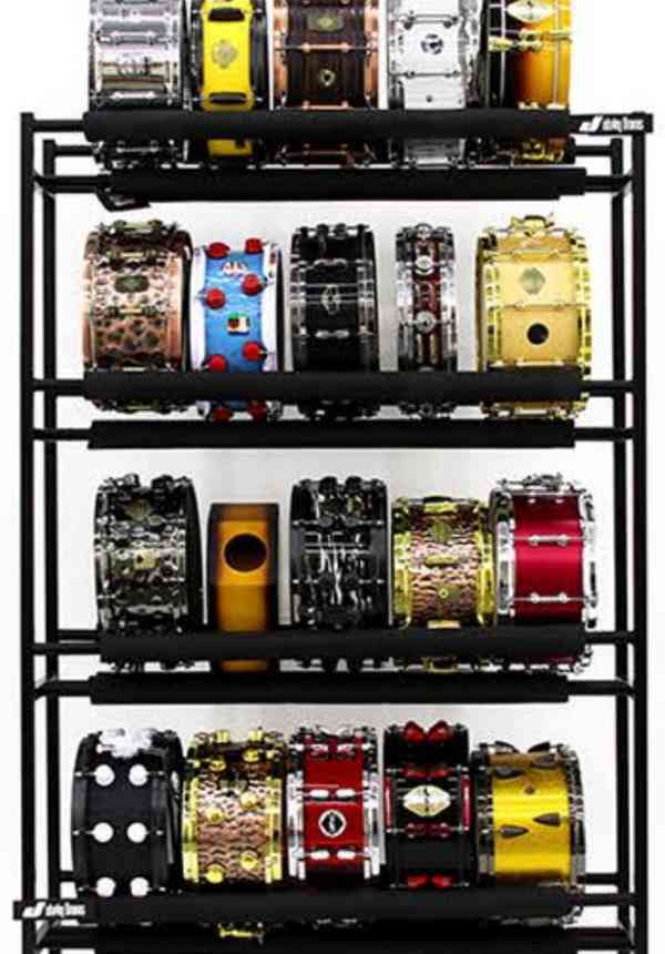 Military Drum Tonggu Centralized Collection Display Rack