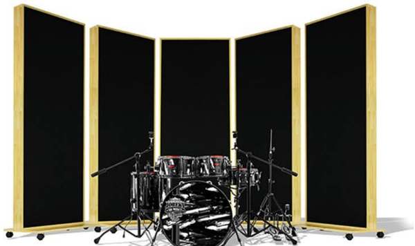 Mobile Sound Barriers, Mobile Sound-Absorbing Barrier