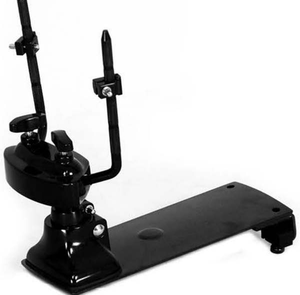 Non-Destructive Expansion Bass Drum Bull Horn Mount