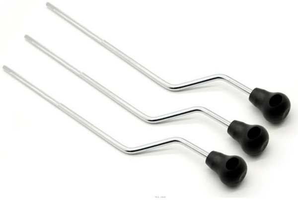 Taiwan Produced 10.7mm Floor to Ceiling Drum Support Legs (Shock-Absorbing Rubber Feet)
