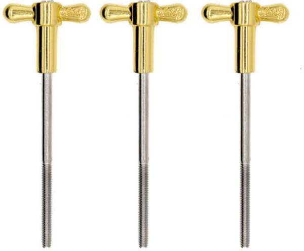 Vintage Hand Twisted Drum Screws