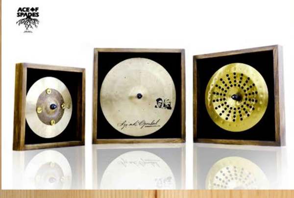 Collection Cymbal Display Box & Solid Wood Frame (16"–18")