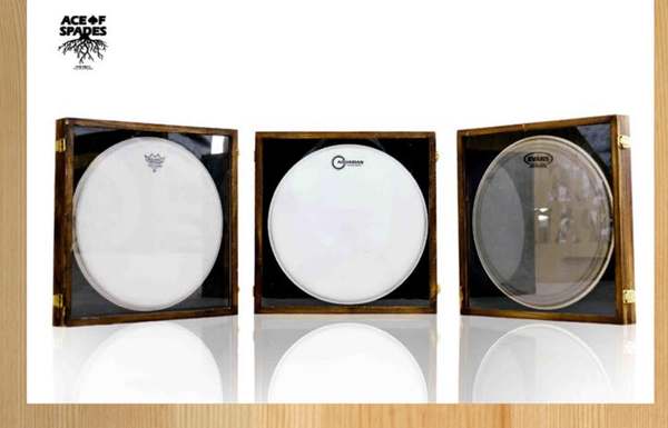 Commemorative & Signature Drumhead Collection Display Box