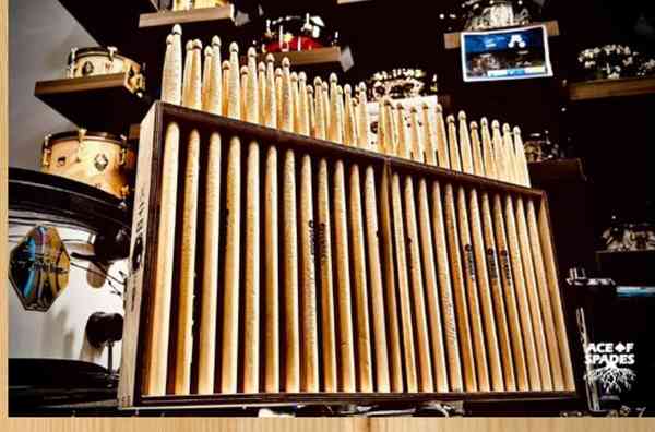 Drumstick Storage & Display Wall Shelf