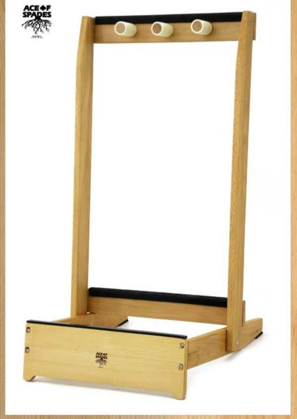 German Beech Solid Wood Guitar Collection Stand (Model 2)