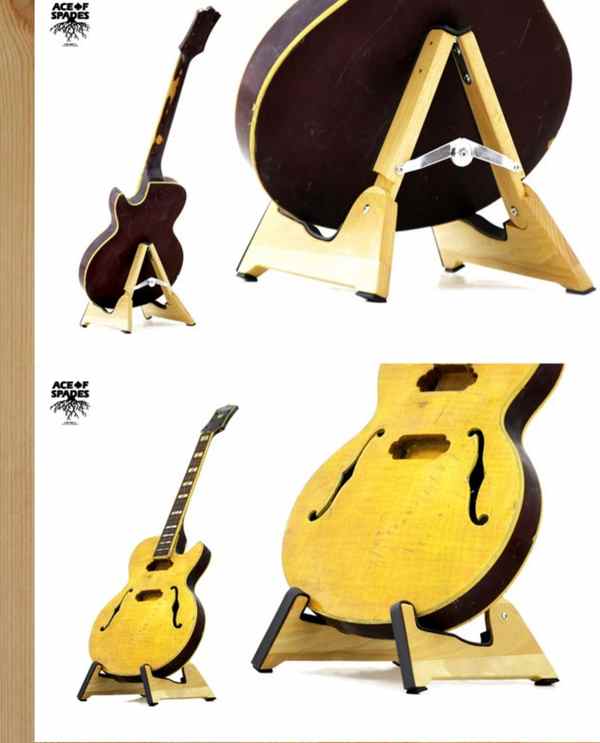 German Beech Solid Wood Single Piano Folding Stand