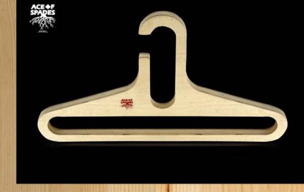 Musician Handmade Solid Wood Clothes Hanger